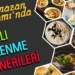 Bayramda nasıl beslenmeliyiz? Gülay TUNÇEL